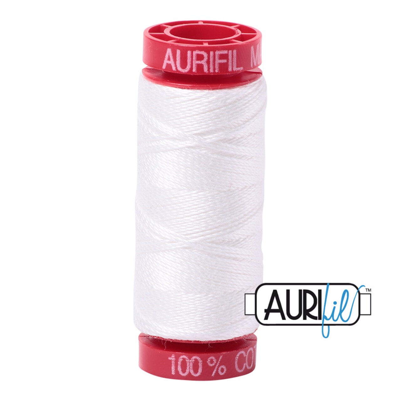 Natural White (2021) | 12wt Small Spool (50M / 54Y) | Aurifil Thread